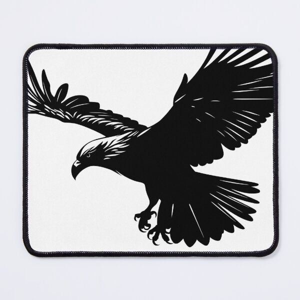 Item preview, Black Raven Flying Bird  designed and sold by spookycutepeeps.
