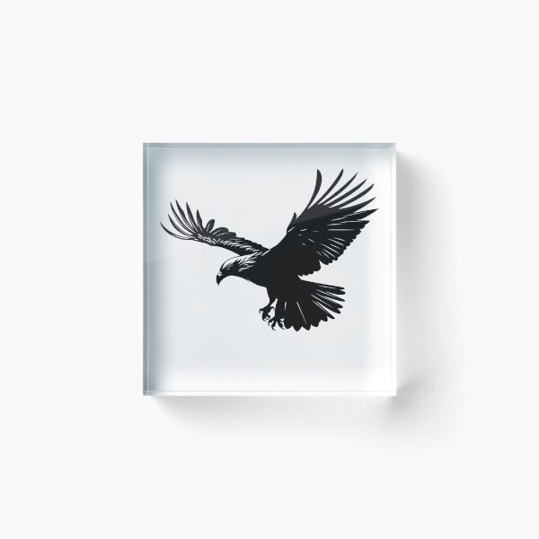 Item preview, Black Raven Flying Bird  designed and sold by spookycutepeeps.