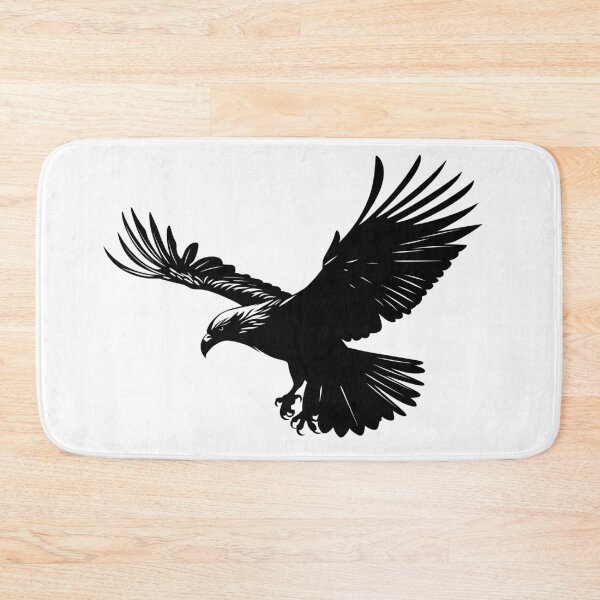 Item preview, Black Raven Flying Bird  designed and sold by spookycutepeeps.
