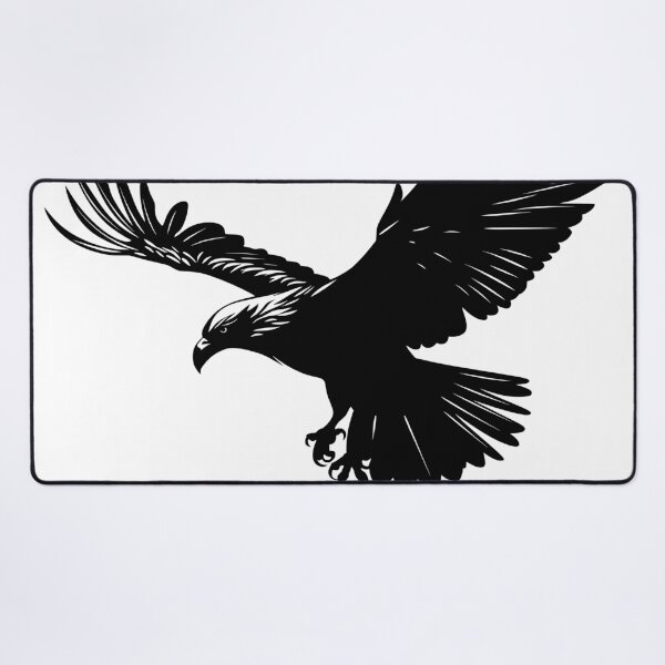 Item preview, Black Raven Flying Bird  designed and sold by spookycutepeeps.