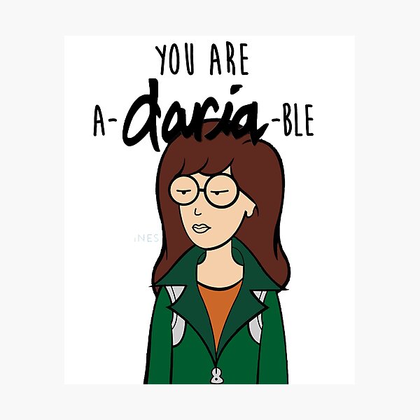 Item preview, daria cartoon designed and sold by konohadesign.