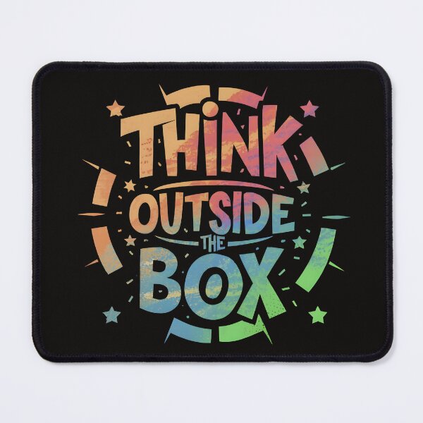 Item preview, Think Outside The Box - Embrace Creativity & Innovation designed and sold by MiSuPa.