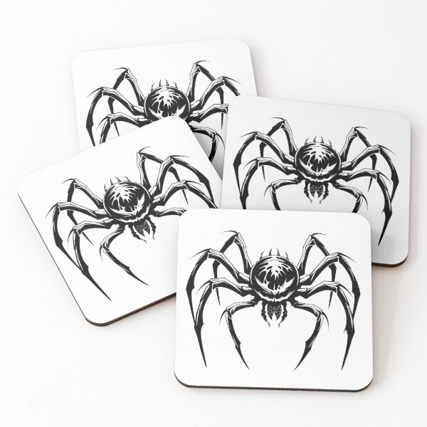 Item preview, Black Spooky Skull Spider  designed and sold by spookycutepeeps.