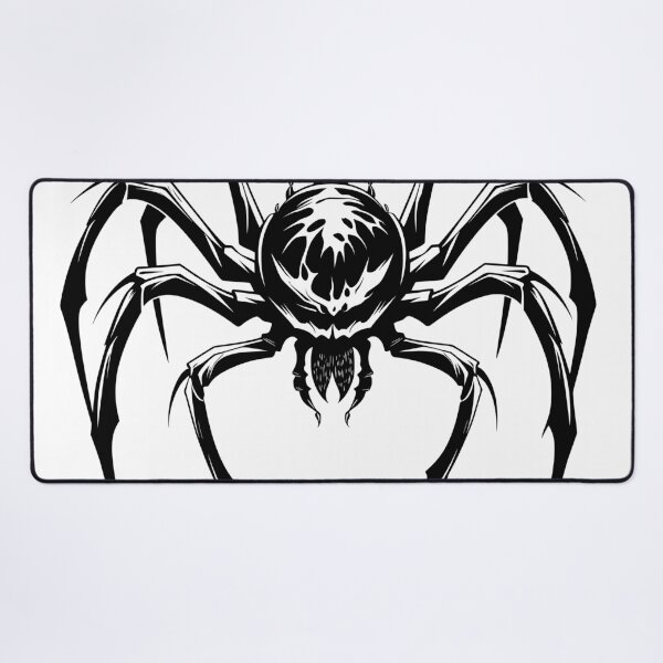 Item preview, Black Spooky Skull Spider designed and sold by spookycutepeeps.
