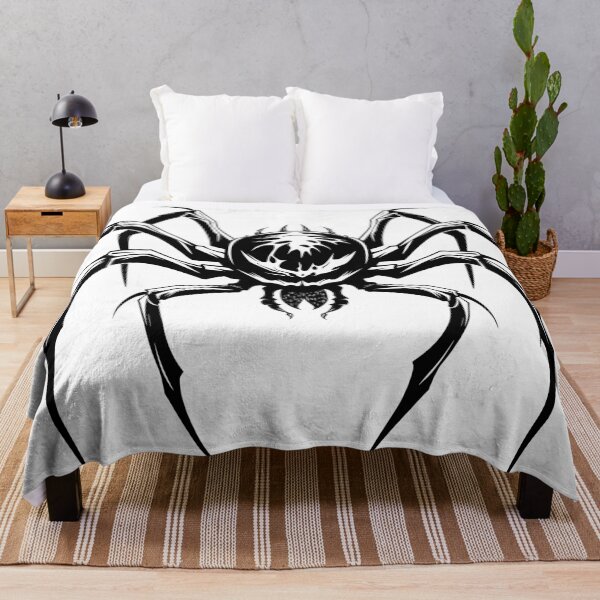 Item preview, Black Spooky Skull Spider designed and sold by spookycutepeeps.