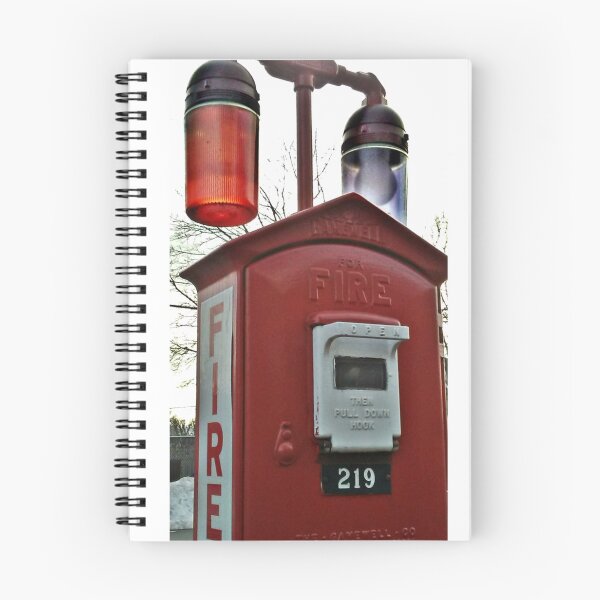 Item preview, Unique Fire Alarm Pull Box found in Woodland Park, NJ, USA designed and sold by Jane Neill-Hancock.