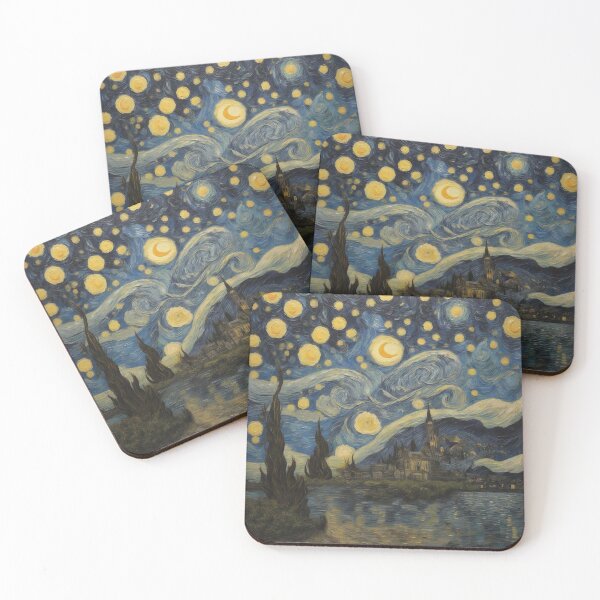 Item preview, Van Gogh Style with Cohen's Lyrics designed and sold by Sadia  Jannat.