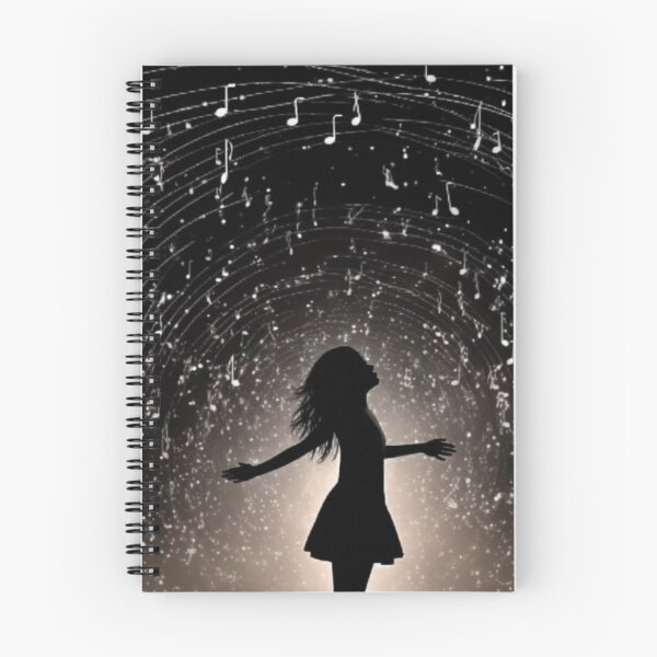 Item preview, digital art beautiful night sky music star girl designed and sold by UILOVE.
