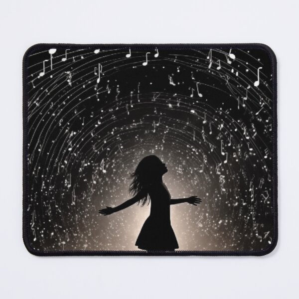 Item preview, digital art beautiful night sky music star girl designed and sold by UILOVE.