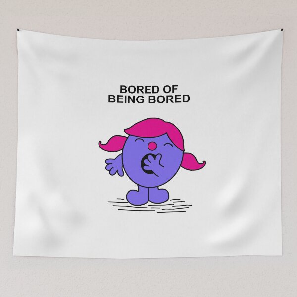 Item preview, Little Miss Bored of Being Bored designed and sold by Scat the cat.