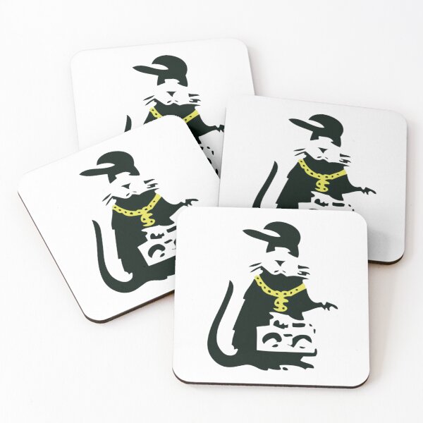 Item preview, Banksy Gangsta Rat designed and sold by QuirkByLgnatius.