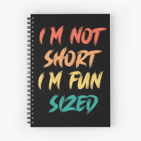 Item preview, I'm not short I'm fun sized T-Shirt Funny Saying Quote Retro designed and sold by Merchrise.