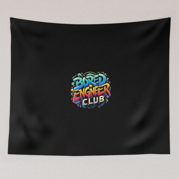 Item preview, Bored Engineer Club Graffiti - Best Selling designed and sold by Aditya Bhole.