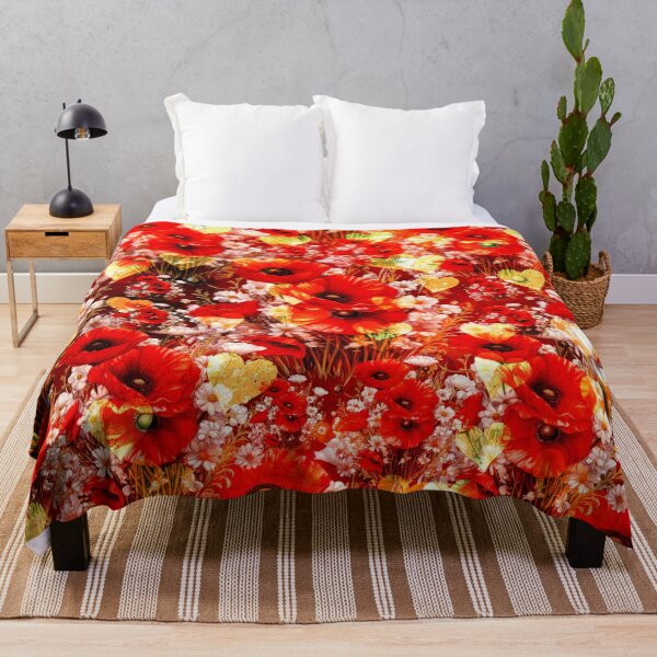 Item preview, Hearts and poppies on designed and sold by Marcu Ioachim.