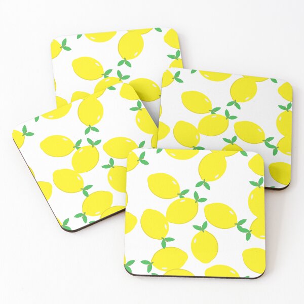 Item preview, yellow lemon cartoon, Sour and bright taste of nature designed and sold by pipikijung.