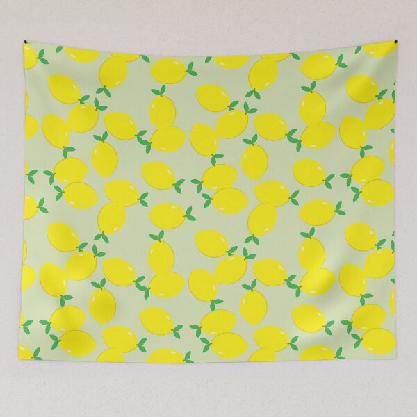 Item preview, yellow lemon cartoon, Sour and bright taste of nature designed and sold by pipikijung.