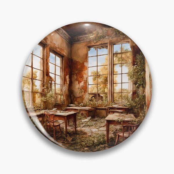 Item preview, A Classroom In An Abandoned School designed and sold by LanaGustavsson.