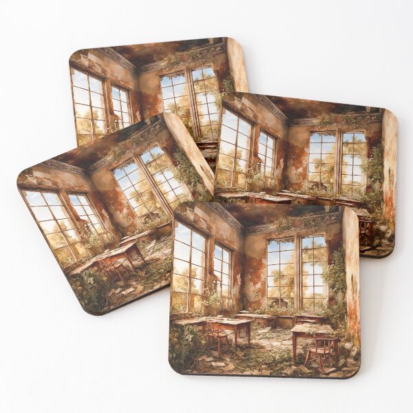 Item preview, A Classroom In An Abandoned School designed and sold by LanaGustavsson.