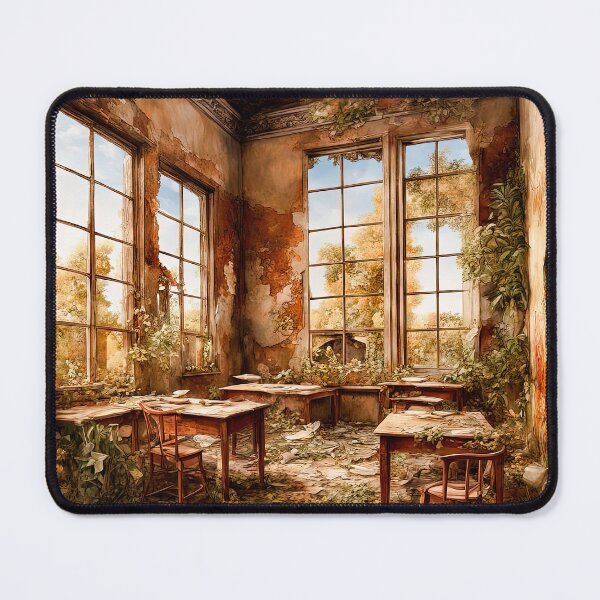 Item preview, A Classroom In An Abandoned School designed and sold by LanaGustavsson.
