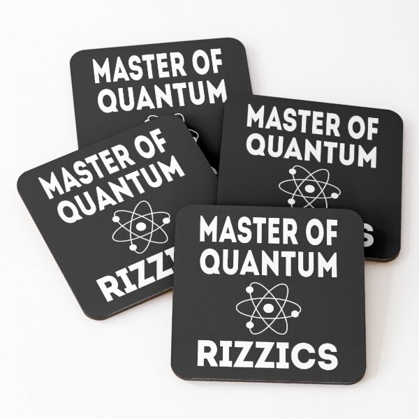 Item preview, Master Of Quantum Rizzics Funny Tiktok Meme Trendy Slang   designed and sold by Bad Kitty Designz.
