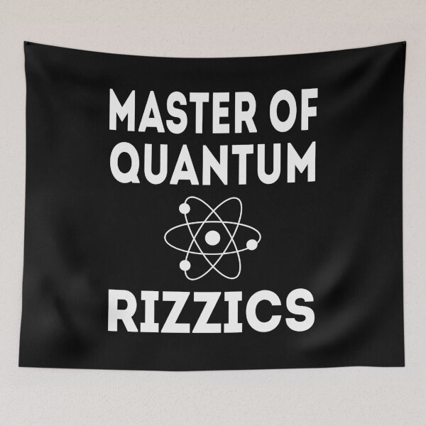 Item preview, Master Of Quantum Rizzics Funny Tiktok Meme Trendy Slang   designed and sold by Bad Kitty Designz.