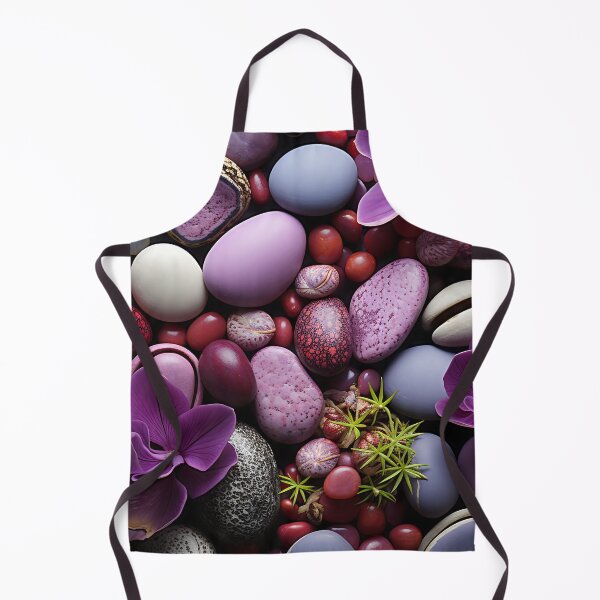 Item preview, Pebbles with purple flowers designed and sold by NickChe.
