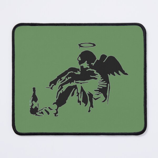 Item preview, Banksy Fallen Angel designed and sold by QuirkByLgnatius.