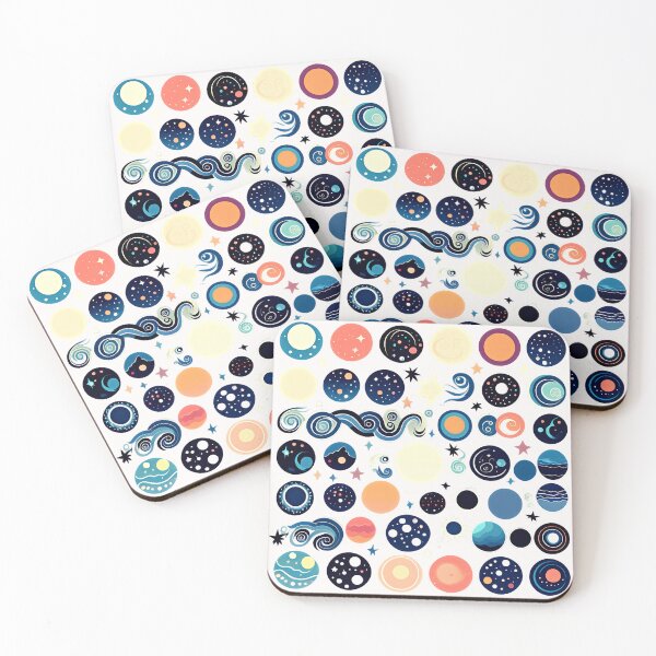 Item preview, Colorful cosmic planets designed and sold by yumi86.