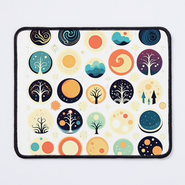 Item preview, Colorful cosmic planets designed and sold by yumi86.