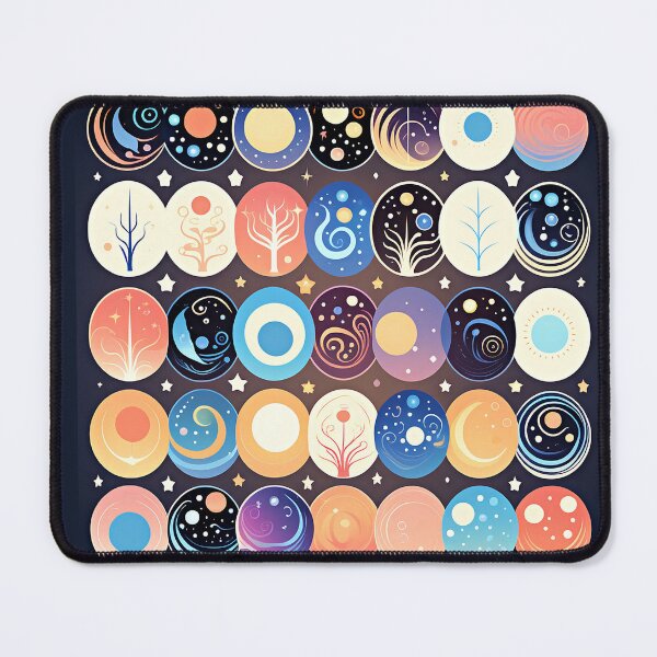 Item preview, Dense colorful planets designed and sold by yumi86.