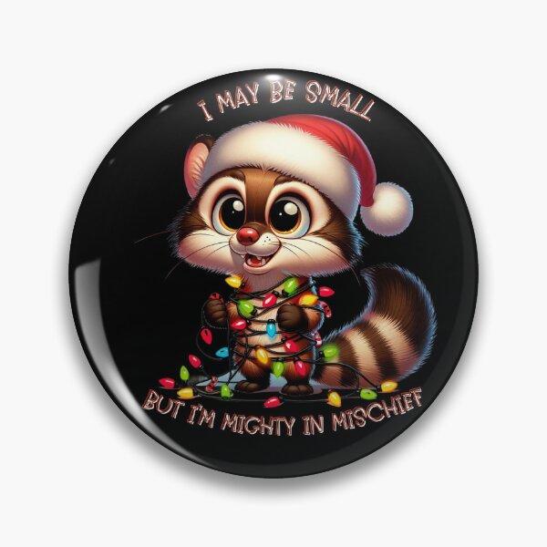 Item preview, I May Be Small but Im Mighty in Mischief designed and sold by ArtFeverShop.