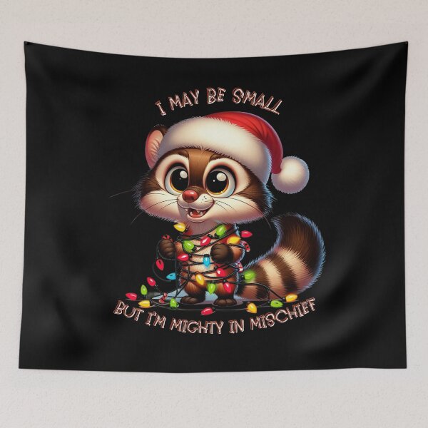 Item preview, I May Be Small but Im Mighty in Mischief designed and sold by ArtFeverShop.