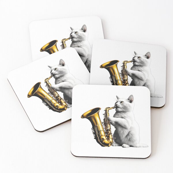 Item preview, Musician Animals Orchestra Cat designed and sold by joyfulcow.