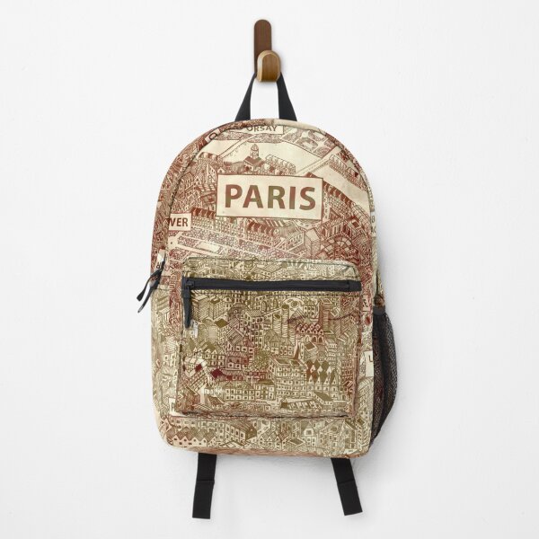 Item preview, Paris vintage classical map designed and sold by oliver polanski.