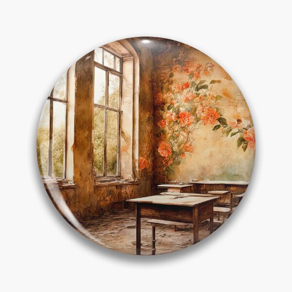 Item preview, A Classroom In An Abandoned School designed and sold by LanaGustavsson.