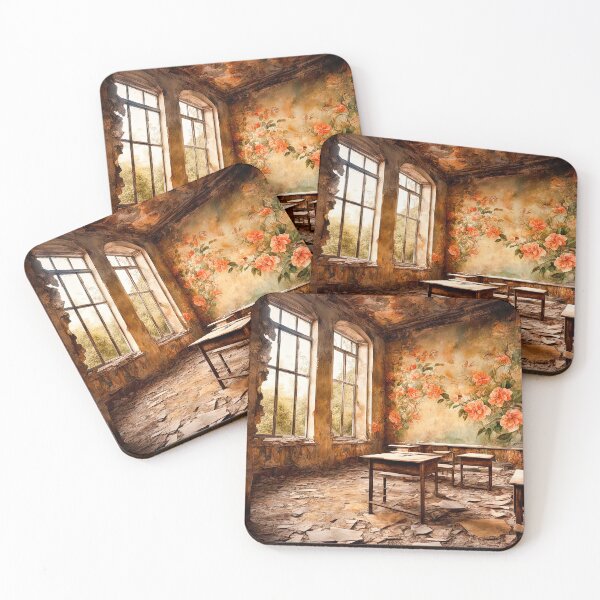Item preview, A Classroom In An Abandoned School designed and sold by LanaGustavsson.