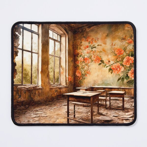Item preview, A Classroom In An Abandoned School designed and sold by LanaGustavsson.
