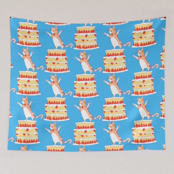 Item preview, Cat and Cake 000047 designed and sold by LINLINTAIYNG88.