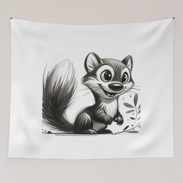 Item preview, Pine marten designed and sold by ArtFeverShop.