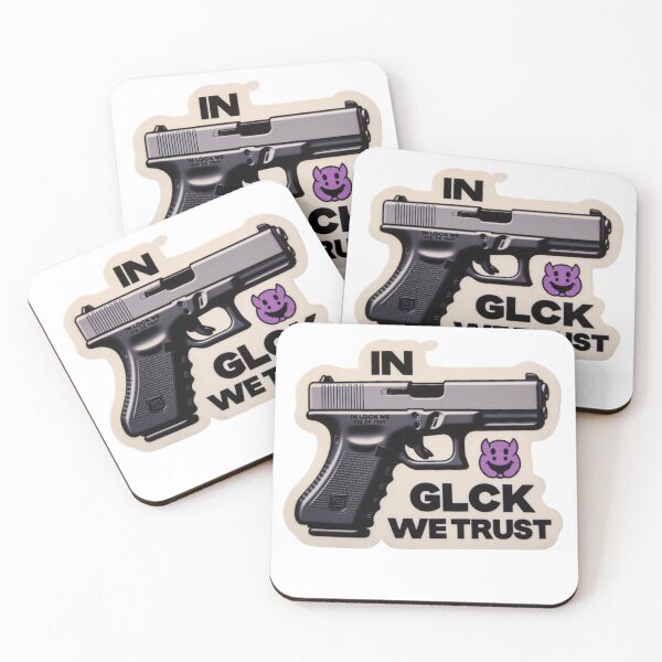 Item preview, In glock we trust designed and sold by MakeYourDayShop.