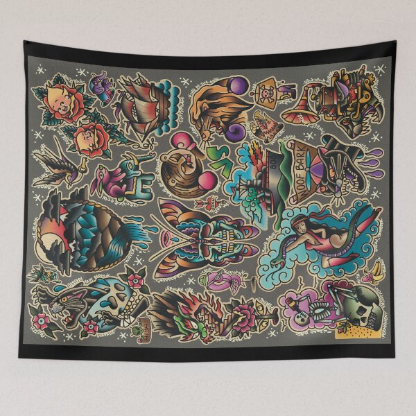 Item preview, Pork chop sheet (horizontal version) full size blanket  designed and sold by Aloha-Life-808.