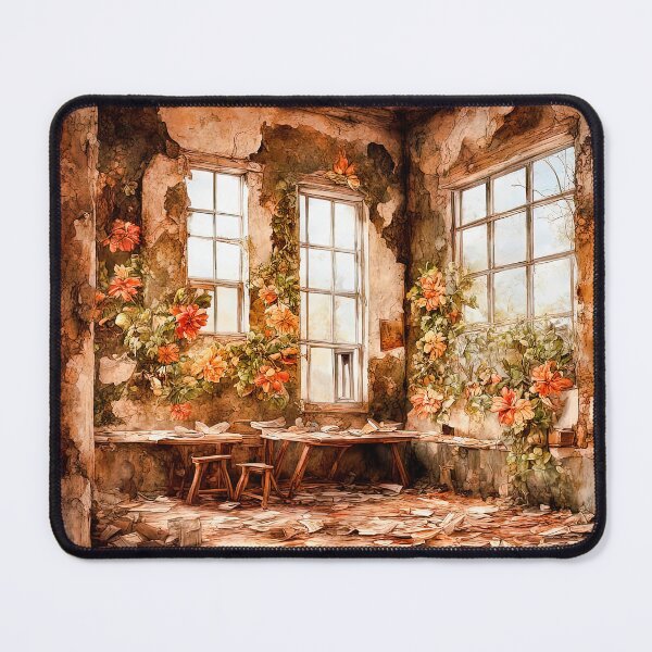 Item preview, A Classroom In An Abandoned School designed and sold by LanaGustavsson.