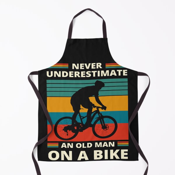 Item preview, Never Underestimate An Old Guy On A Bicycle Cycling designed and sold by Pitchou07.