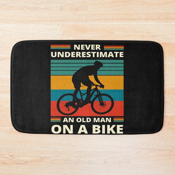 Item preview, Never Underestimate An Old Guy On A Bicycle Cycling designed and sold by Pitchou07.