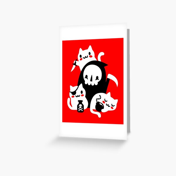 Deaths Little Helpers Greeting Card