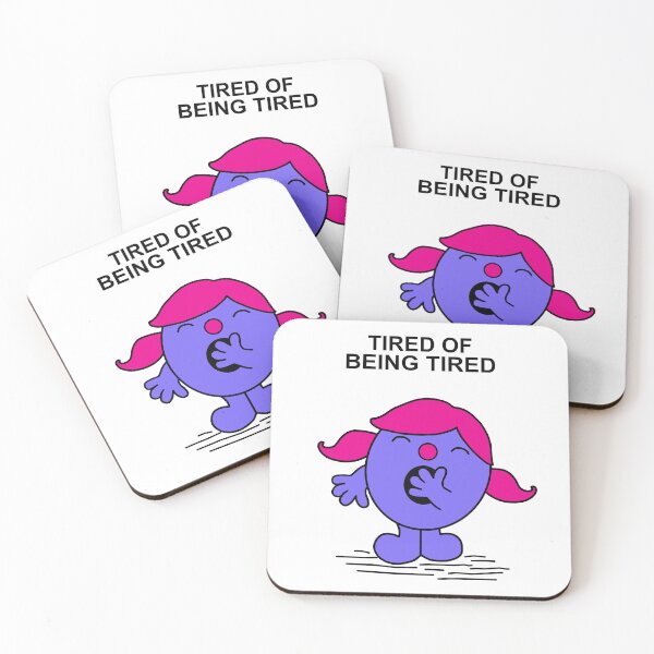 Item preview,  Tired of being tired designed and sold by Scat the cat.