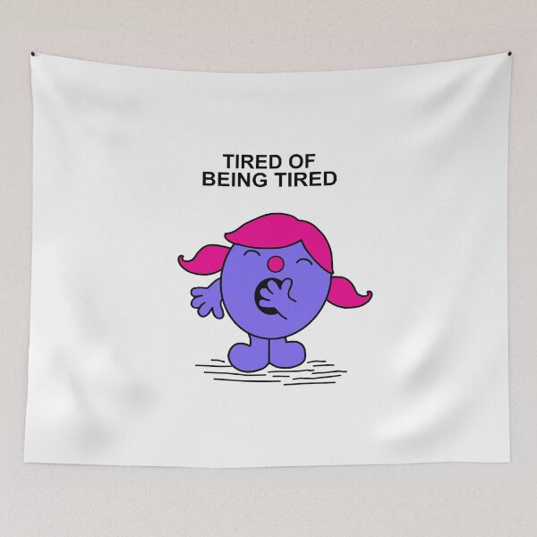 Item preview,  Tired of being tired designed and sold by Scat the cat.