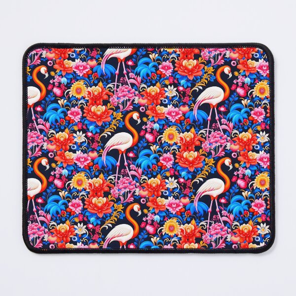Item preview, [AI Art] Flamingo surrounded by flowers pattern designed and sold by Sissle.