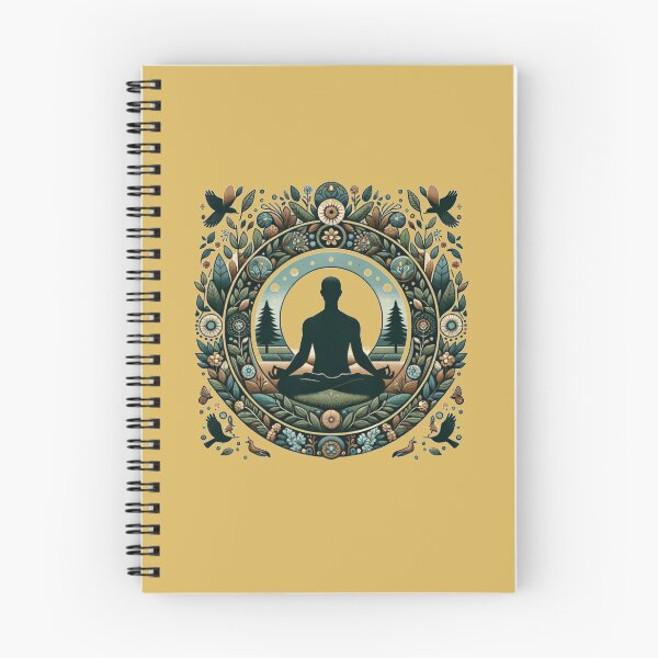 Item preview, Tranquil Meditation: A Mindfulness and Nature-Inspired  designed and sold by ChromaticBlend.