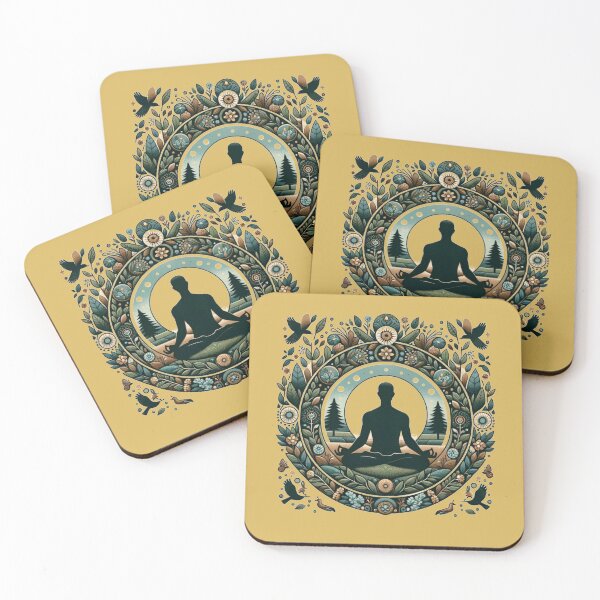 Item preview, Tranquil Meditation: A Mindfulness and Nature-Inspired  designed and sold by ChromaticBlend.